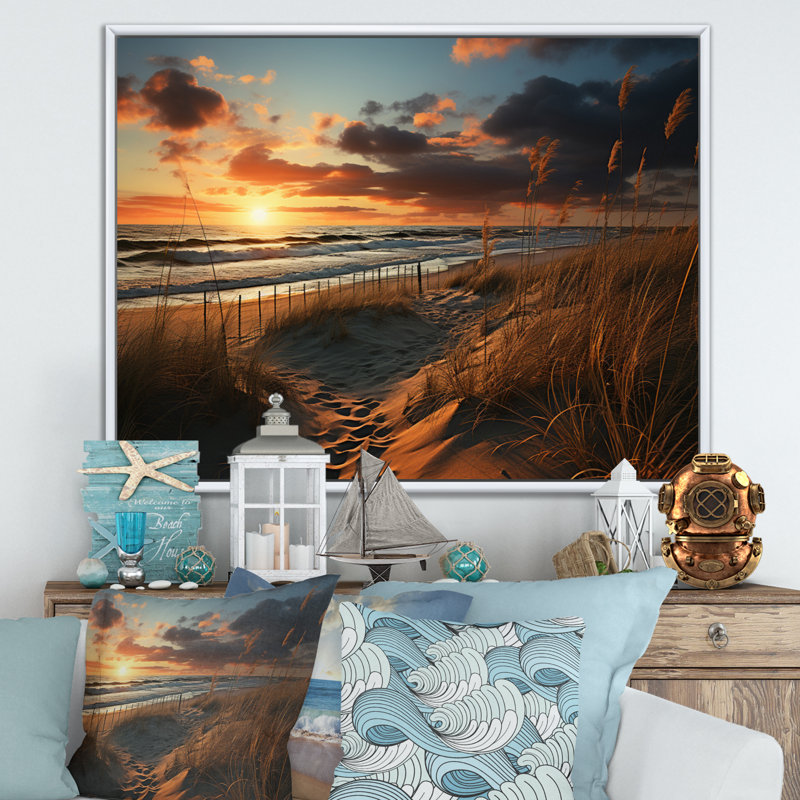 Photo de plage Sables d'or XXII - Nautique et plage, reproductions d'art mural, H 12 po x l 20 po x P 1 po