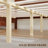 Minimalist Platform Wooden Bed Tall-Leg Bed Frame with Built-in Outlet-148503683-148503680