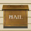 Classic Brass Wall Mounted Mailbox-32255912-32459904