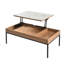 Table basse rectangulaire à plateau relevable Taber