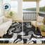 Tapis abstrait lavable à la machine intérieur / extérieur ACN2852-1177355242-1177355255
