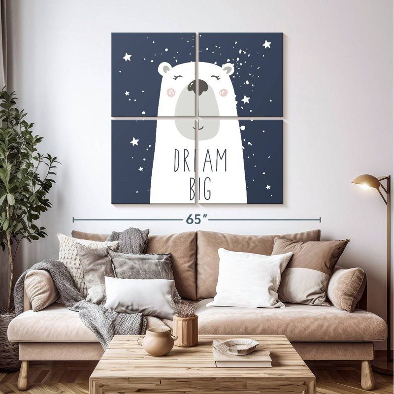 Ashelle Dream Big Bear Typography