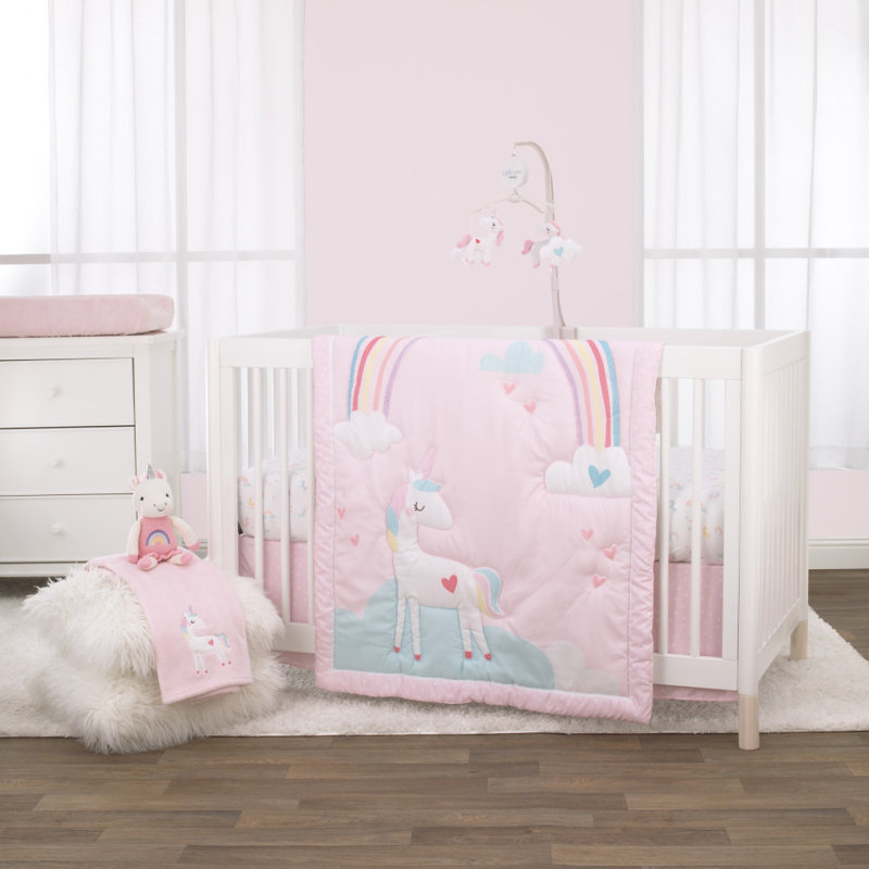 Harmond 3 - Piece Crib Bedding Set