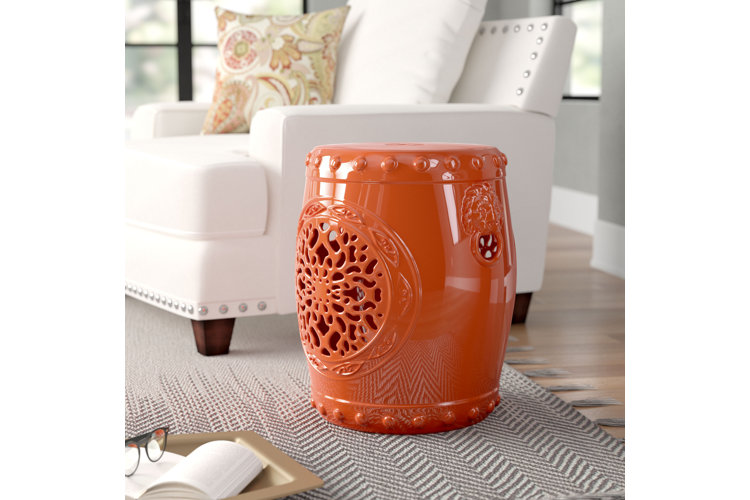 Emberlyn Ceramic Garden Stool