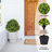 27.5'' Boxwood Ball Topiary Trees Faux Topiary Tree in Pot