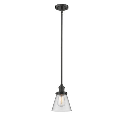 Luminaire suspendu conique à 1 lumière Milardo