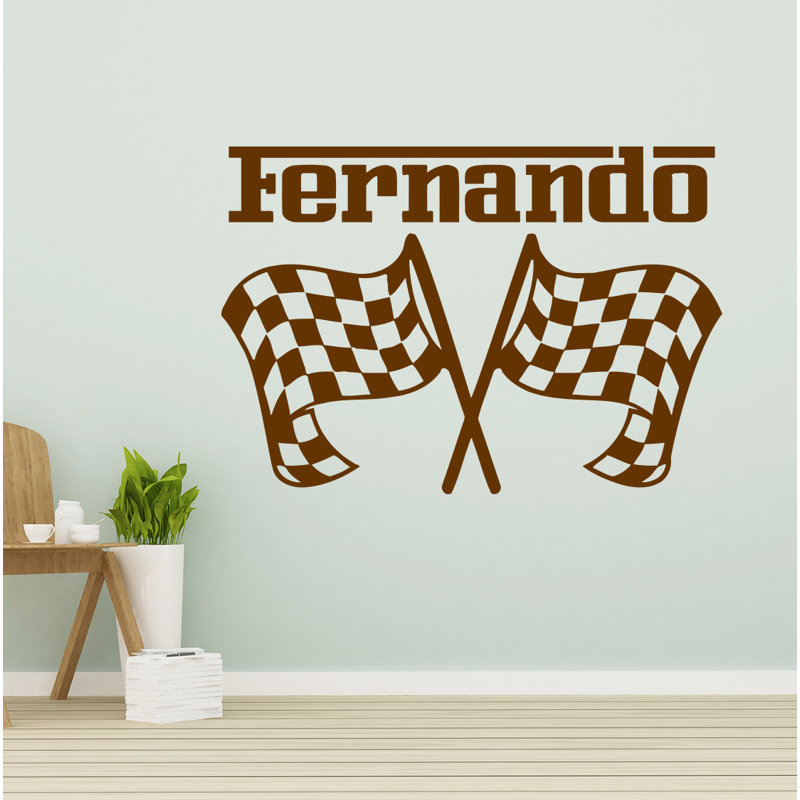 Non-Wall Damaging Wall Decal, 32" H x 46" W, Brown