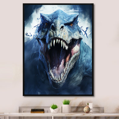 Gothic Dino Giants Trex - Dinosaur Wall Art