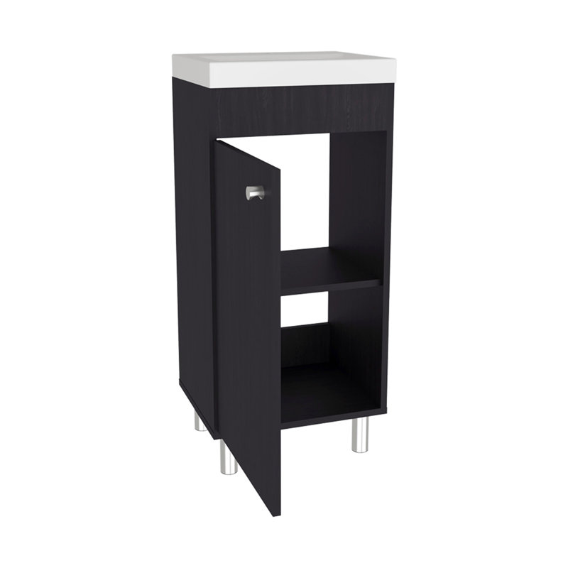 Lavabo de salle de bain Waterford, , Noir