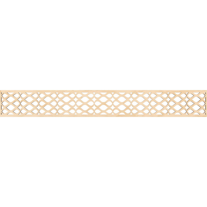 Moulure de panneau Somerset, H 6 po x l 46,5 po x P 0,25 po, Bouleau