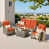 Orange/rouge est en rupture de stock