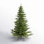 Lighted Artificial Fir Christmas Tree-1497654451