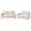 Suhaani Living Room Set 5 Seater Suhaani Boucle Beige