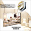 Miroir de salle de bain mural élégant avec un design moderne et des caractéristiques haut de gamme-375005773