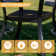Eilardt 4 - Person Metal Patio Dining Set with Round Table