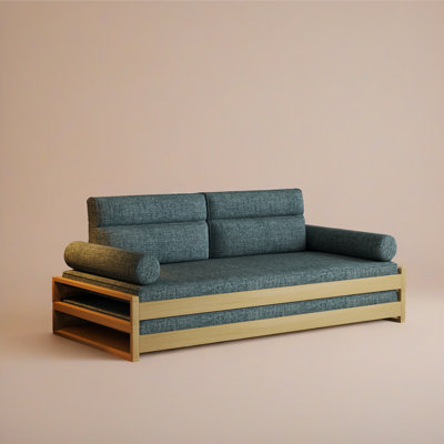 75.98" Stackable Design Sofa Bed Spacious & Multifunctional For Modern Living by Hokku Designs