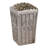 Figurine Metal Aluminum Popcorn Design Contemporary Decor For Home Office Bedroom Living Room - 7" Silver & Gold