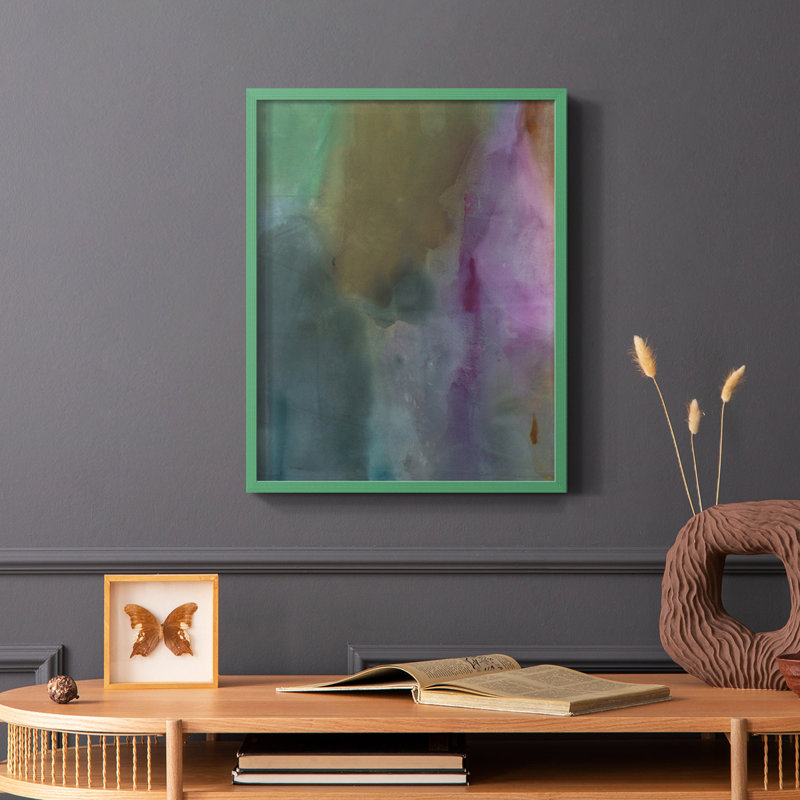 Reproduction encadrée simple mais touchante - bois massif, Cadre simple noir, H 20 po x l 16 po