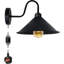 Anastasha Plug-in Armed Sconce-1166959990