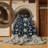 Machine Washable Overdyed Gray Area Rug-1654407264