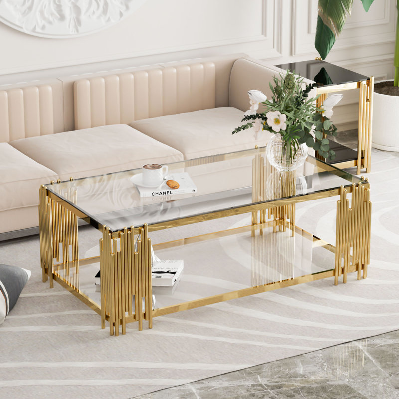 Table basse Tevonte, Clair
