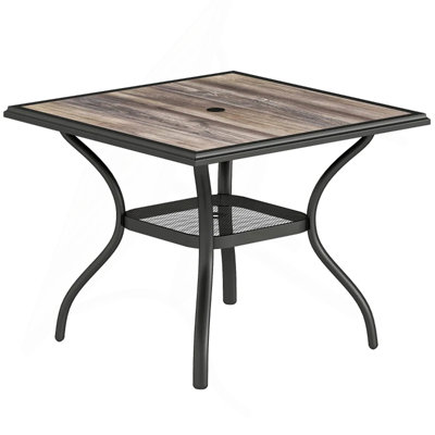 Garden Table,Square Outdoor Dining Table(Only Table)