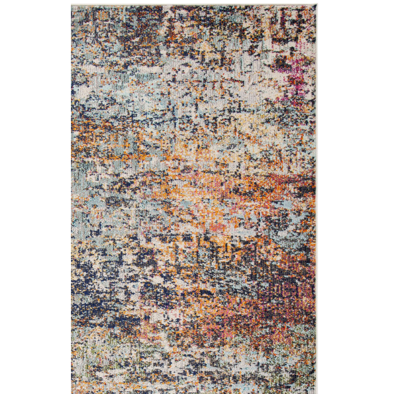Tapis en polypropylène tissé à la machine Felty, Carré 5 pi