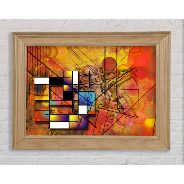 Bright Star Cubism Rainbow - Single Picture Frame Art Prints | Wayfair ...