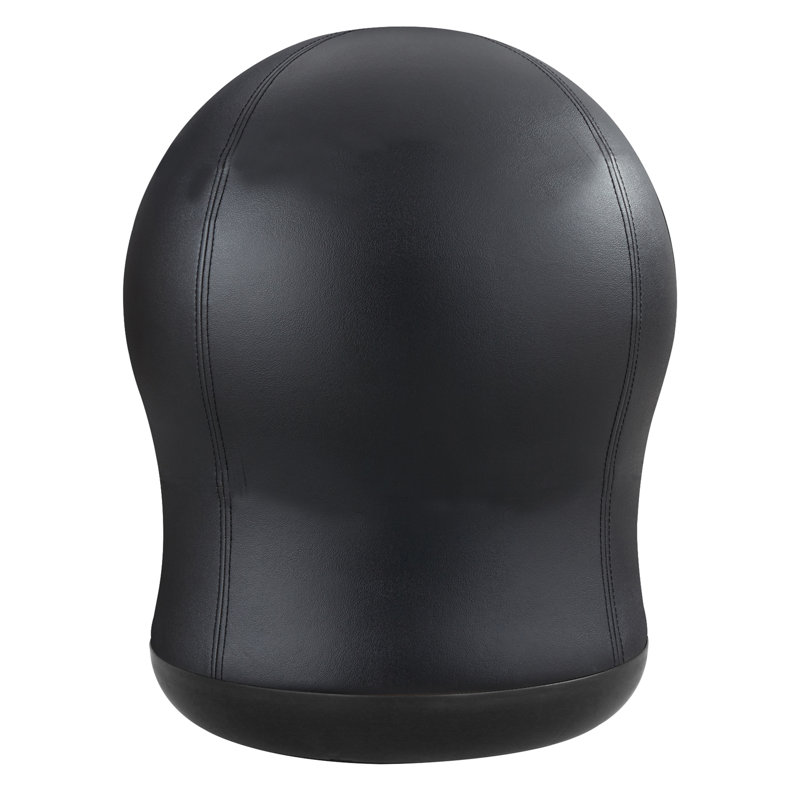 Zenergy Ball Chair, Black Vinyl