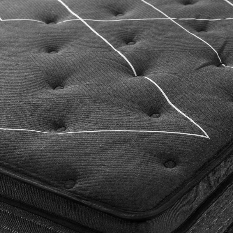 Matelas hybride à ressorts ensachés 10 pouces, Très grand lit
