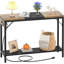 Console 39,4 po avec prise de courant, table d'entrée avec tablettes de rangement, bureau-314446992