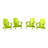 Laguna HDPE Folding Adirondack Chair-146170450