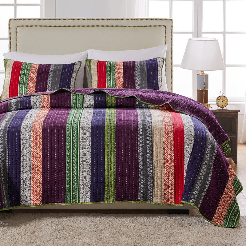 Greenland Home Fasions Marley Carnival King Sham, 20x36, King