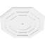 Médaillon de plafond contemporain en PVC Westin-36079125