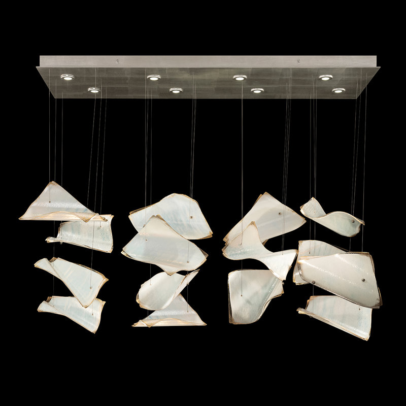 Elevate 8 - Light Pendant, Silver, White