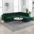 Addilynn Velvet L-Shaped Sectional-181686603-181686602