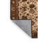 Tapis brun lavable à la machine-1861028090