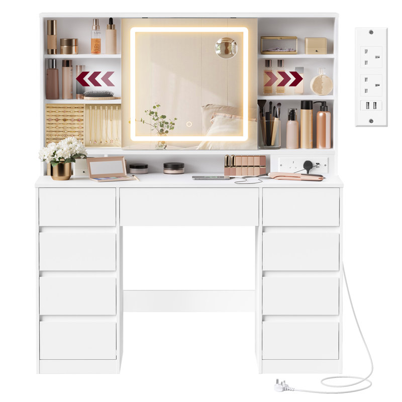 Dressing Table with Mirror
