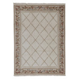 Handmade Silk and Wool Area Rug