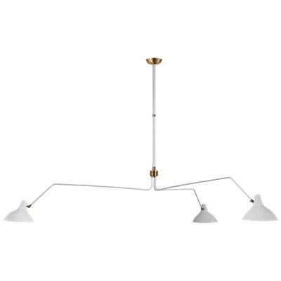 Aerin Charlton Triple Arm Chandelier