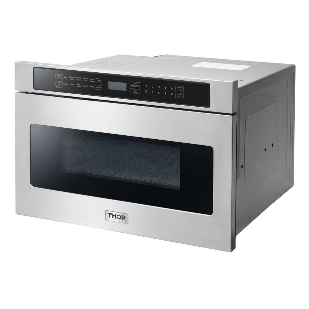 Thor Kitchen 1.2 Cubic Feet 950 Watt Microwave Drawer with Sensor Cooking Thor Kitchen