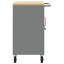75cm W Powder-coated Steel Top Workbench