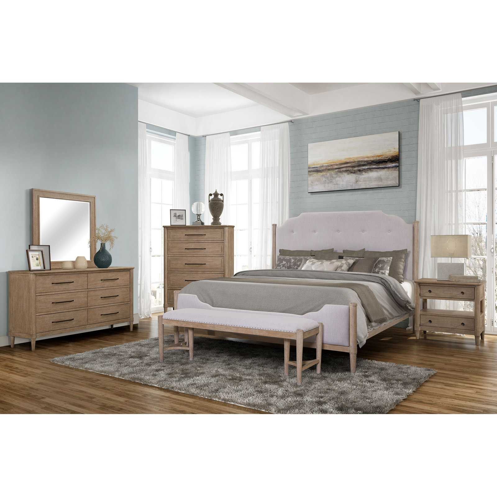 Dana 60" Bedroom Bench