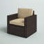 Arbedella Wicker Outdoor Lounge Chair-933834420
