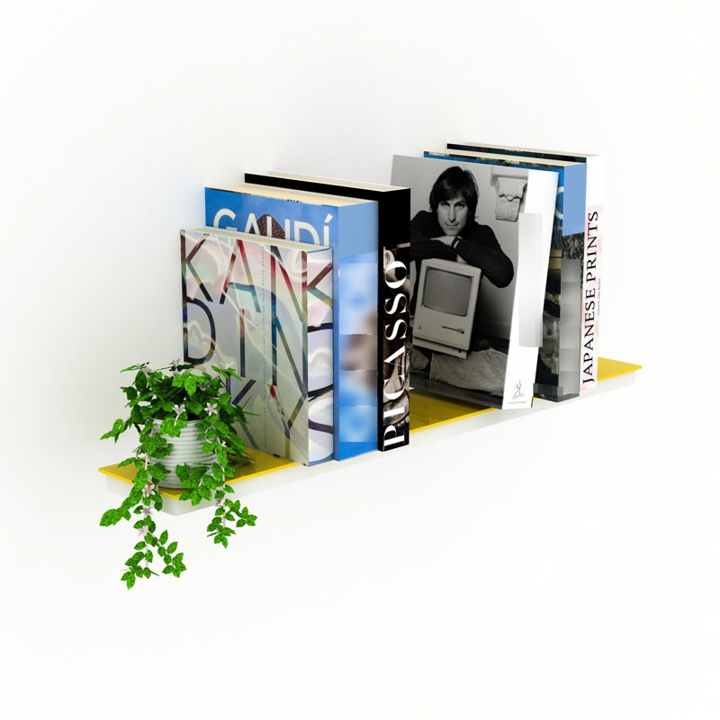 Tablette murale Air, Jaune