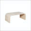 Table basse incurvée Art déco avec savoir-faire campagnard rétro-1475006009