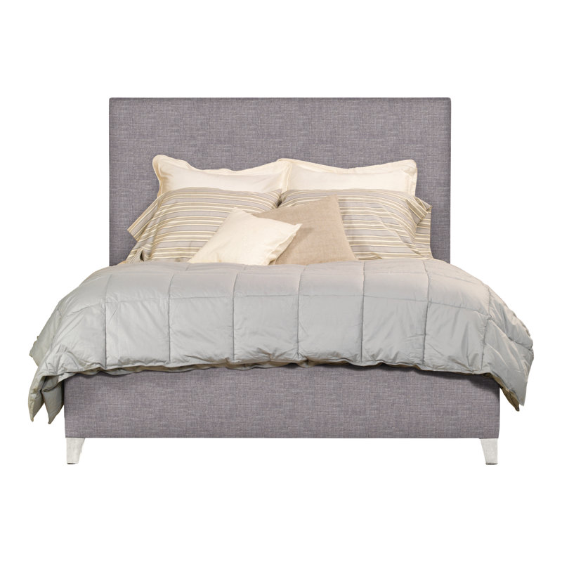 Lit Grace / Griffin, Casablanca, Chenille Crypton® ardoise Nomad, Grand lit