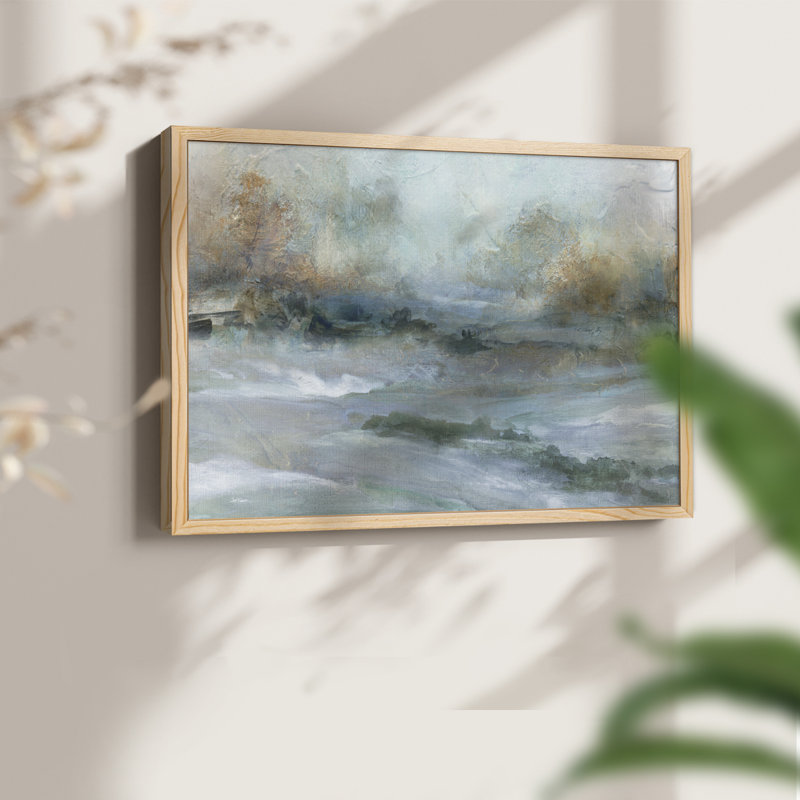 Springs First Sign -Framed Print - Restickable, Natural, 11" H x 14" W