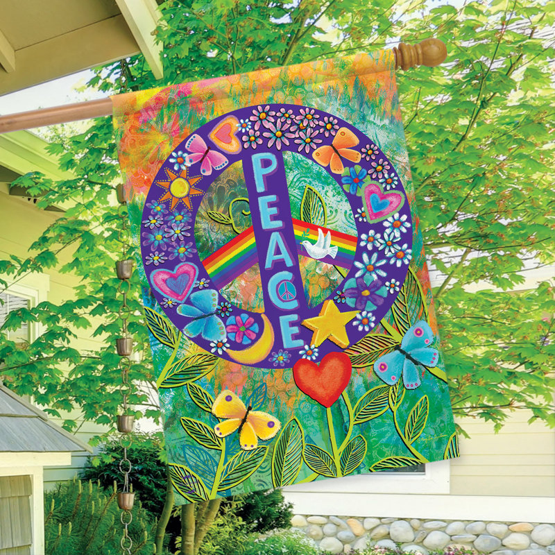Drapeau de paix Peace House