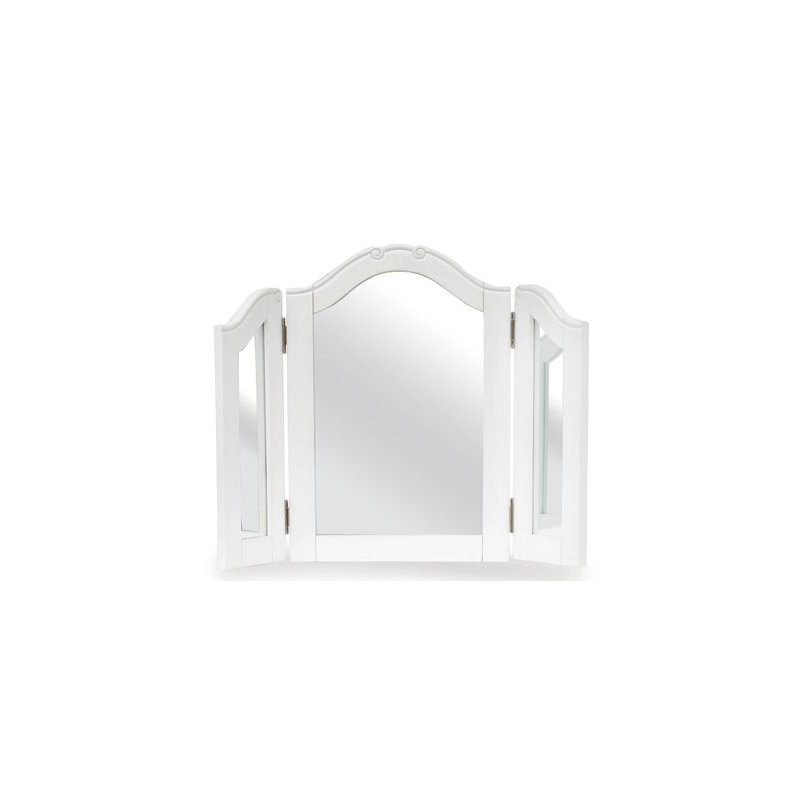 Lemaire Flat Wall Mirror, Antique White
